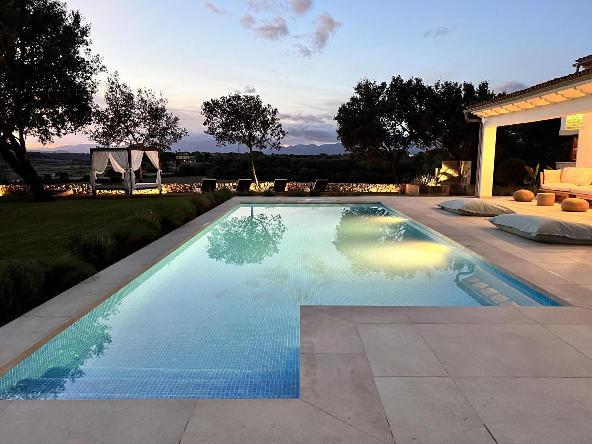 Es Mirador De Vernissa Jacuzzi Sauna Y Piscina Santa Margalida Extérieur photo