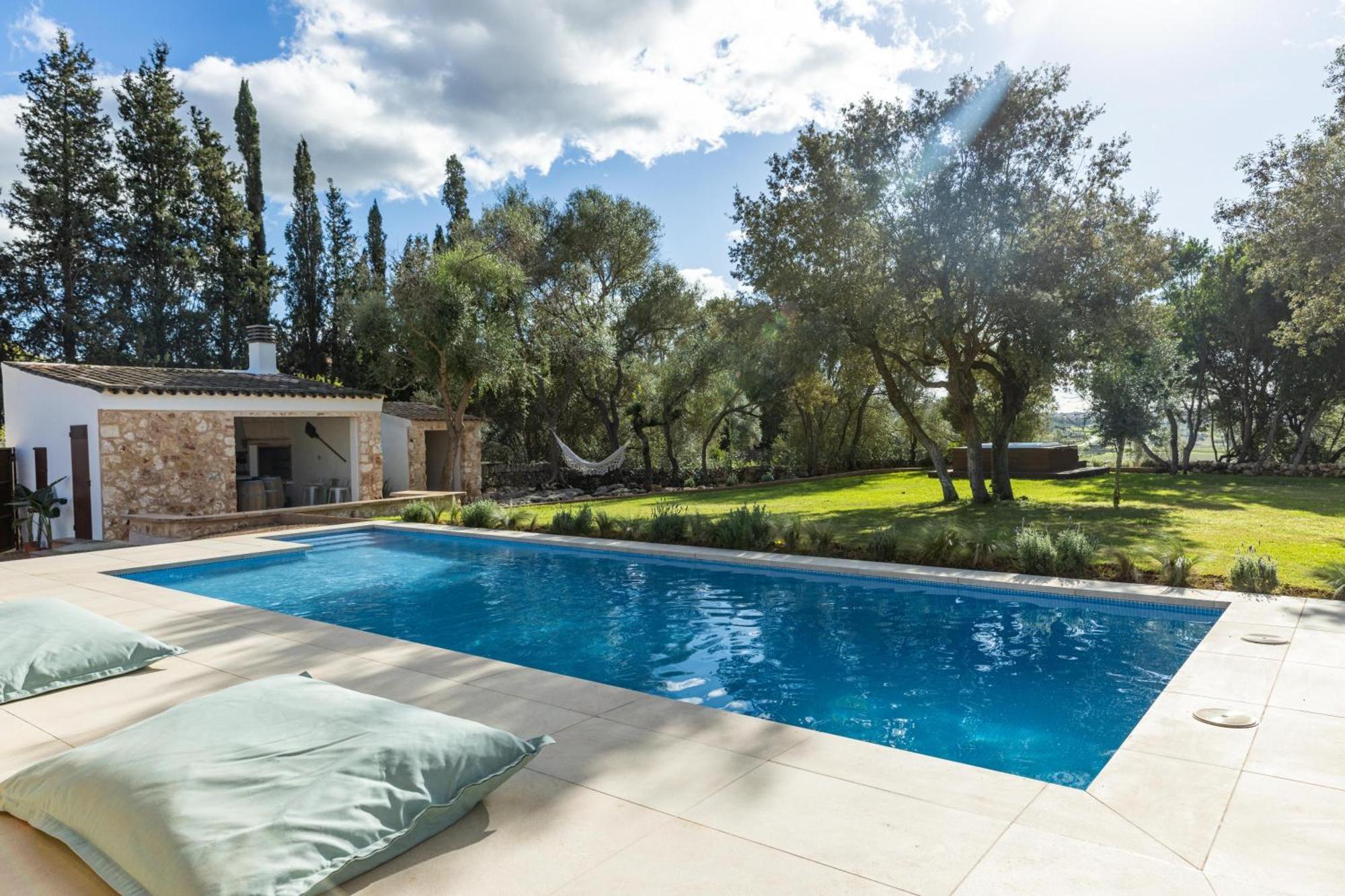 Es Mirador De Vernissa Jacuzzi Sauna Y Piscina Santa Margalida Extérieur photo