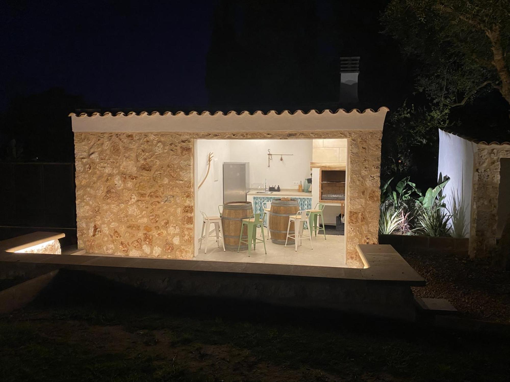 Es Mirador De Vernissa Jacuzzi Sauna Y Piscina Santa Margalida Extérieur photo