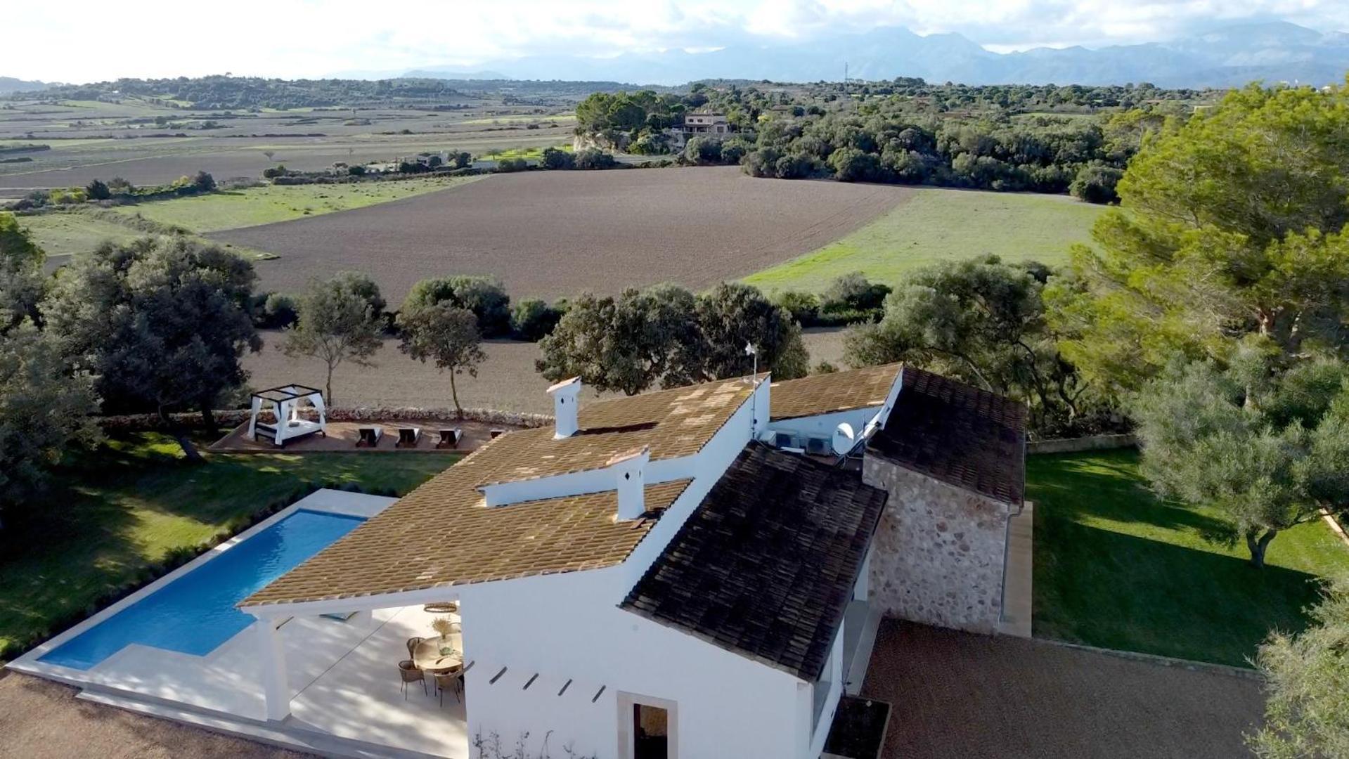 Es Mirador De Vernissa Jacuzzi Sauna Y Piscina Santa Margalida Extérieur photo